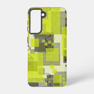 スリップリージョーのセントパトリックデーの鮮やかな緑が支配的な SAMSUNG GALAXY S21ケース