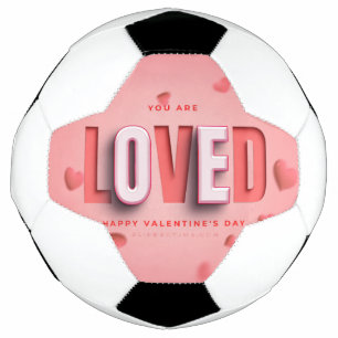 スリップリージョーのバレンタインデーの贈り物 - ロマンチックな雰囲気 サッカーボール