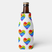 スリップリージョーのプライドハート曲線 3D立体 ボトルクーラー (ボトル正面)
