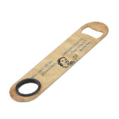 スリップリージョーのプリンセスが面白く歩く1950年代のヴィンテージ スピード栓抜き (正面アングル)