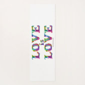 スリップリージョーの愛は愛がしたたり落ちる 溶けていくダイナミックな様子 ヨガマット (裏面)