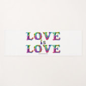 スリップリージョーの愛は愛がしたたり落ちる 溶けていくダイナミックな様子 ヨガマット (正面(横))