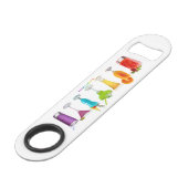 スリップリージョーの歓声 アルコールカクテル LGBTQIA ゲイ スピード栓抜き (裏面アングル)