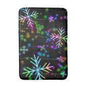 スリップリージョーの活気あるクリスマスの雰囲気 バスマット (正面縦)