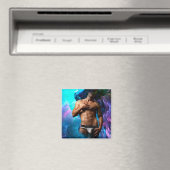 スリップリージョーの筋肉質な男の下着のふんわりとしたバイタミンＨ マグネット (インサイチュ (食洗機))