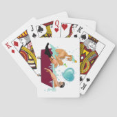 スリップリージョーの2人のゲイの男性は漫画の風呂の石鹸が好き トランプ (裏面)