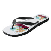 スリップリージョーの2人のゲイの男性は漫画の風呂の石鹸が好き ビーチサンダル (アングル)