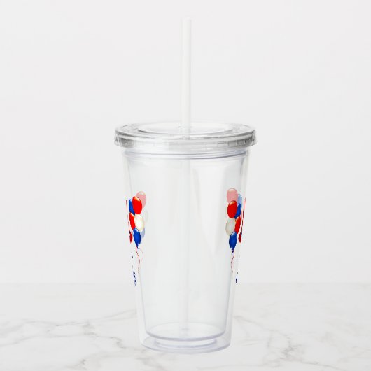スリップリージョーの7月4日独立記念日クラシック1 アクリルタンブラー (右)