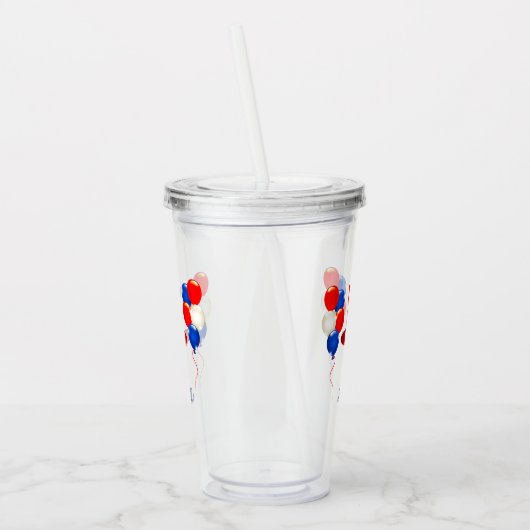 スリップリージョーの7月4日独立記念日クラシック1 アクリルタンブラー (左)