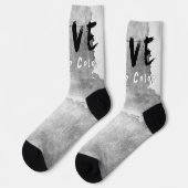 「スリップリージョー」の愛は色も人種も肌の色も超える ソックス (左)