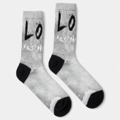 「スリップリージョー」の愛は色も人種も肌の色も超える ソックス (右)