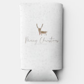 スリップリージョー メリークリスマス 赤い鼻のトナカイ スリム缶クーラー (正面)