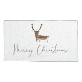 スリップリージョー メリークリスマス 赤い鼻のトナカイ 枕カバー (裏面)