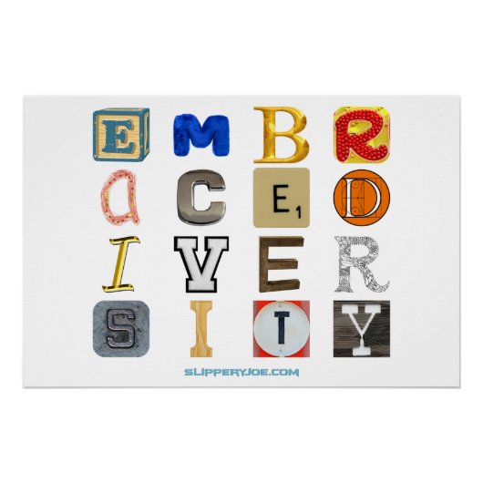 スリップリージョー 多様性  LGBTQIA グローバルなメタファー ポスター (正面)