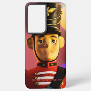 スリッペリージョーのクリスマス クラシックおもちゃの兵隊さんの友達 SAMSUNG GALAXY S21+ケース