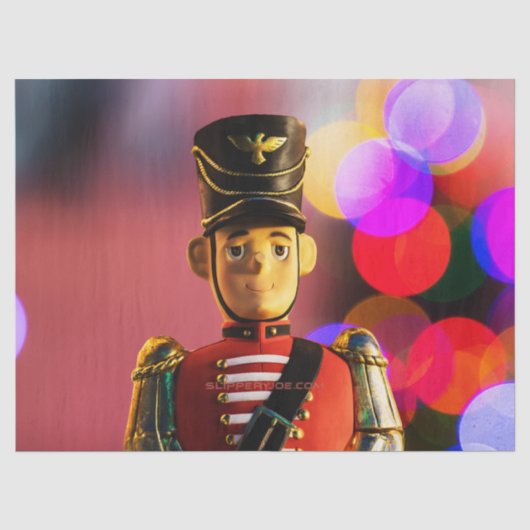 スリッペリージョーのクリスマス クラシックおもちゃの兵隊の友達 薄葉紙 (正面)