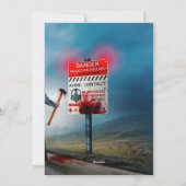 スリッペリージョーのハッピー・ハロウィン・グロウイング・アイ・ゾンビ シーズンカード (裏面)