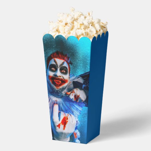 スリッペリージョーの脅威のピエロ Happy Halloween 赤い血のついたナイフ 邪悪な笑み  フェイバーボックス (はじけた状態)