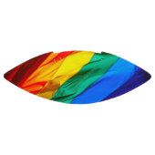 スリッペリージョーのLGBTQ+プライドフラッグをなびかせるプライドカラーV アメリカンフットボール (パネル)