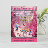 スリディングファンタイムアニュアルクリスマスパーティー 招待状 (スタンド正面)