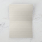 「スリデル、ルイジアナ」グリーティングカード カード (内部)