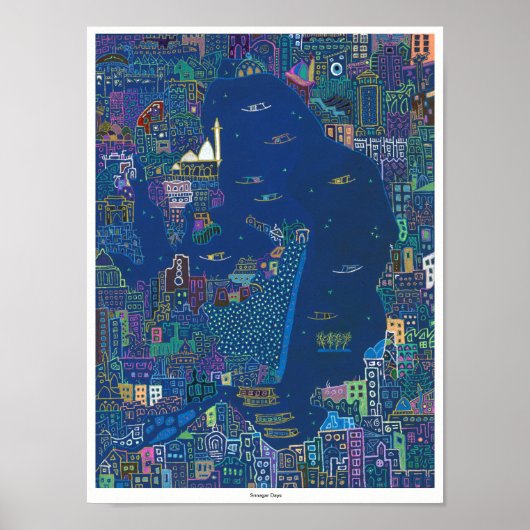 スリナガル日-プリント-オリジナルサイズ ポスター (正面)