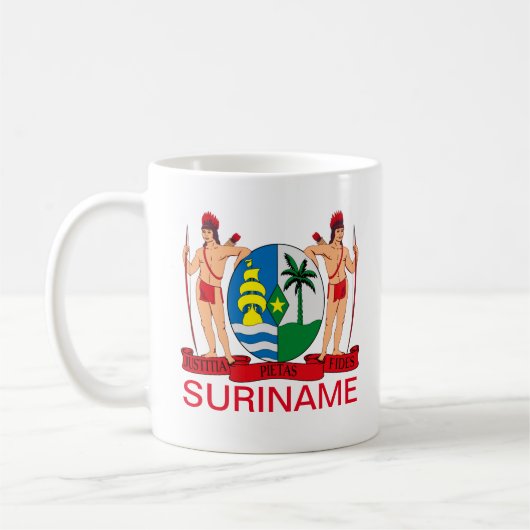 スリナムのコート コーヒーマグカップ (左)