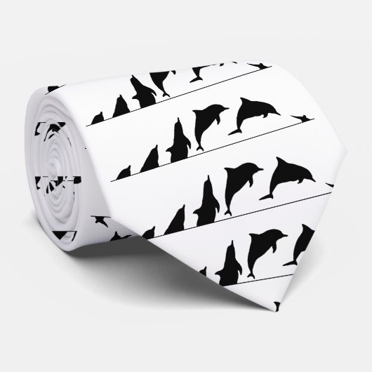 スリナムの右への跳躍のカワイルカ上科 ネクタイ (ロール)