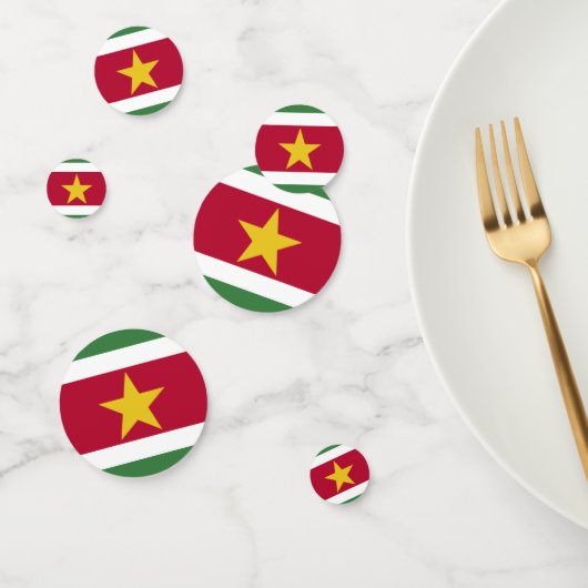 スリナムの国旗 コンフェッティ (グループ)