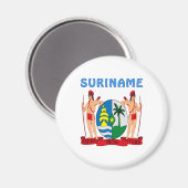 スリナムの紋章 マグネット (正面/裏面)