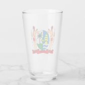 スリナムの腕のコート タンブラーグラス (裏面)