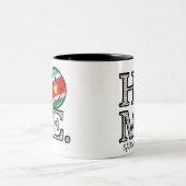 スリナムフラグハウスウォーマー ツートーンマグカップ (中央)