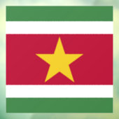 スリナム国旗 ウィンドウサイン (シート3)