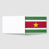 スリナム国旗 ゲストブック (全面)