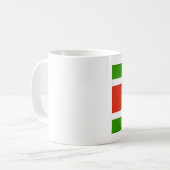 スリナム国旗 コーヒーマグカップ (正面左)