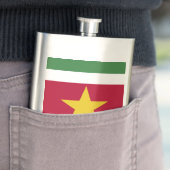 スリナム国旗 フラスク (インサイチュ)