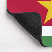 スリナム国旗 マウスパッド (コーナー)