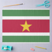 スリナム国旗 薄葉紙 (クラフト)