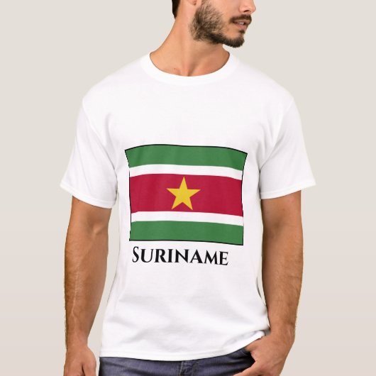 スリナム国旗 Tシャツ (正面)
