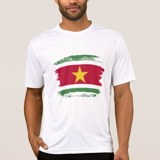 スリナム国旗 Tシャツ (正面)