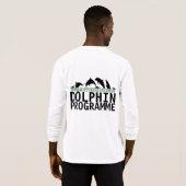 スリナム川ドルフィンシャツ Tシャツ (裏面全体)