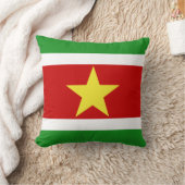 スリナム旗| クッション (ブランケット)