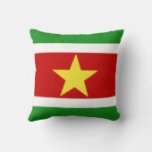 スリナム旗| クッション (裏面)