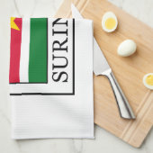 スリナム キッチンタオル (四つ折り)