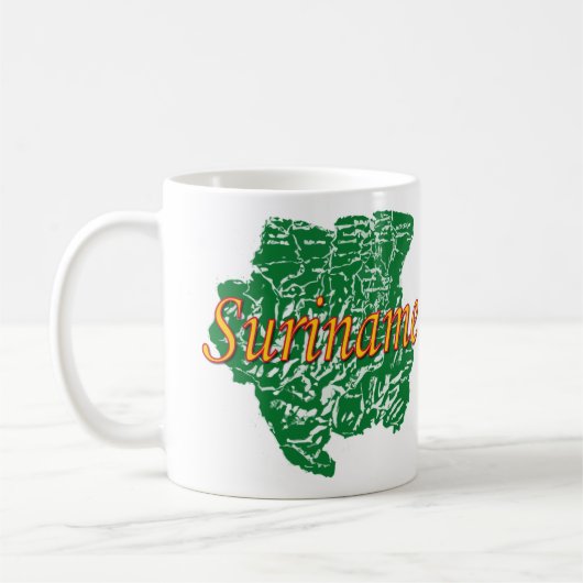 スリナム コーヒーマグカップ (左)