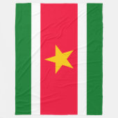 スリナム フリースブランケット (正面)