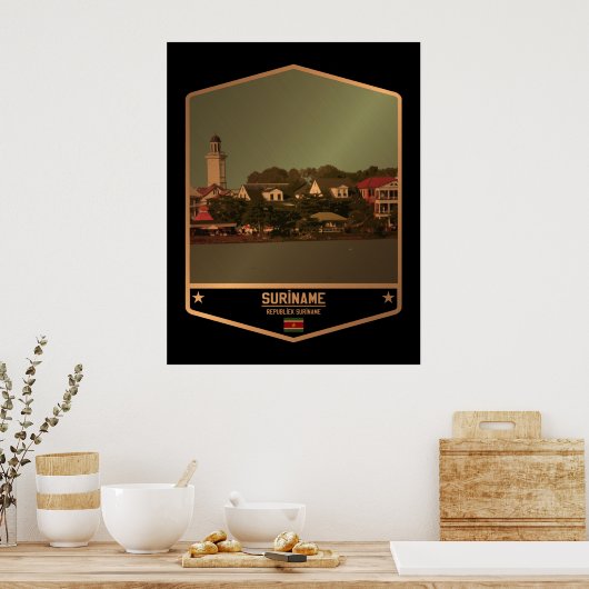 スリナム ポスター (キッチン)