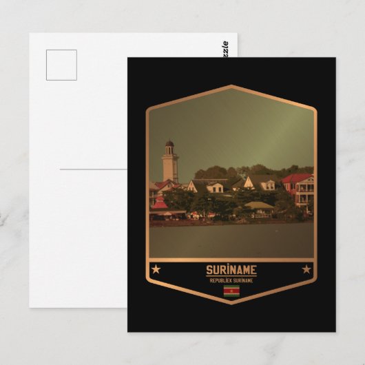 スリナム ポストカード (正面/裏面)