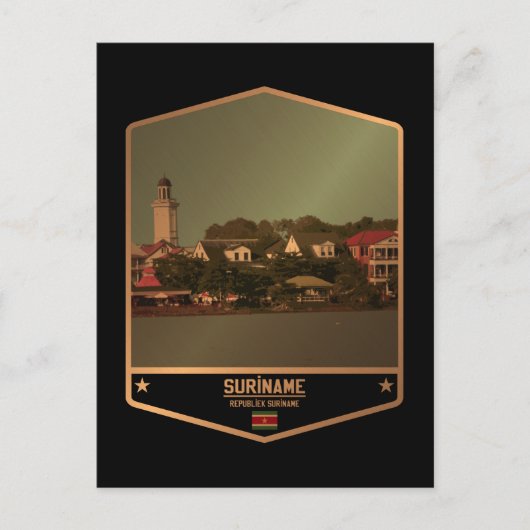 スリナム ポストカード (正面)