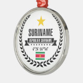 スリナム メタルオーナメント (左)